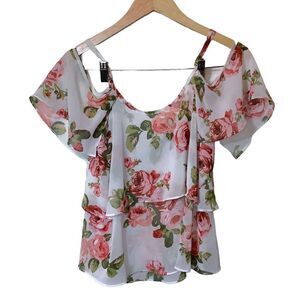Show Me Your Mumu Romance R￼uffle Top
